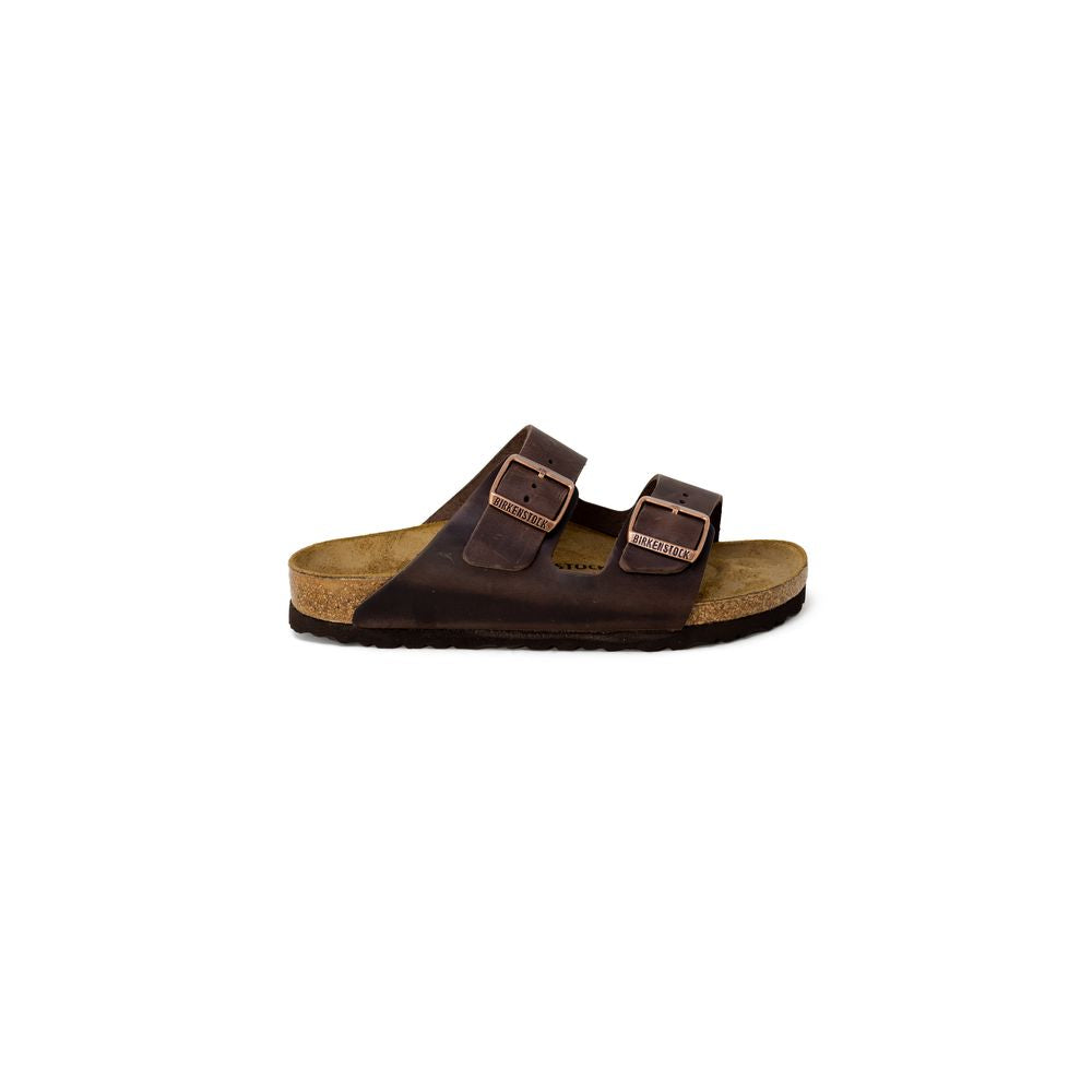 Brown Synthetic Slippers