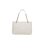 Beige Polyethylene Handbag