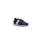 Blue Suede Leather Low Top Sneakers