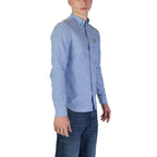 Blue Organic Cotton Dress Shirt