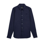 Blue Cotton Dress Shirt
