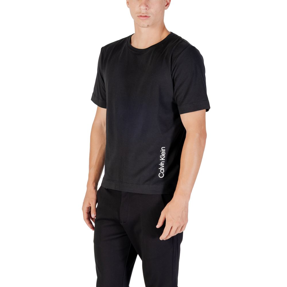 Black Cotton T-Shirt