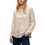 Beige Viscose Blouse