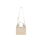 Beige Polyethylene Handbag