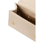 Beige Polyethylene Handbag