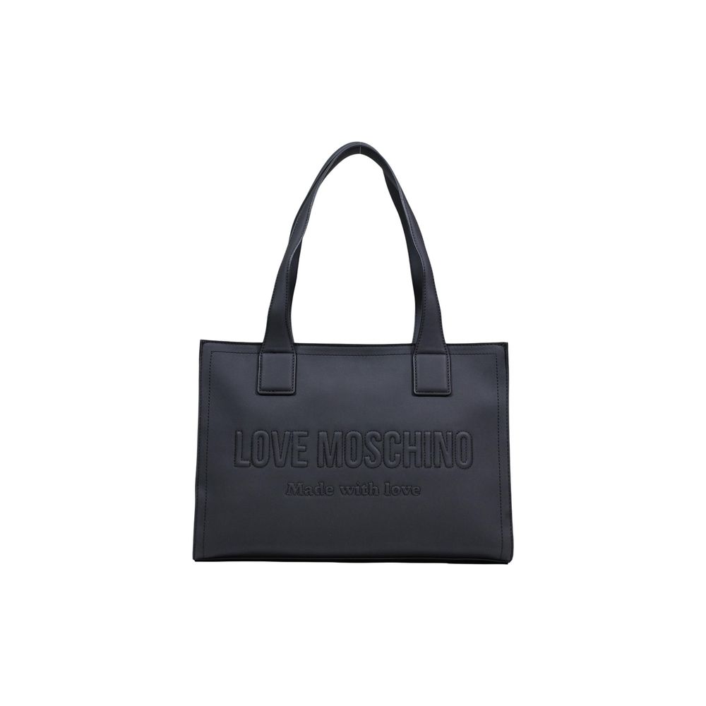 Black Polyethylene Handbag
