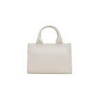 Beige Polyethylene Handbag