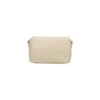 Cream Polyethylene Handbag
