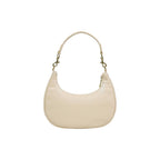 Cream Polyethylene Handbag