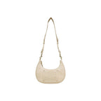 Cream Polyethylene Handbag