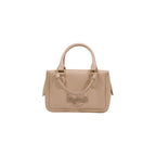 Beige Polyethylene Handbag