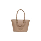 Beige Polyethylene Handbag