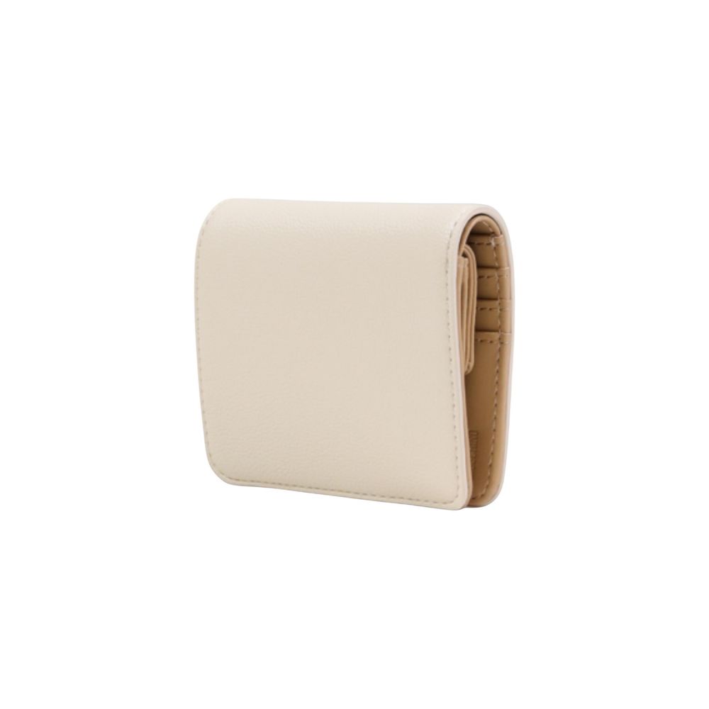 Beige Polyethylene Wallet