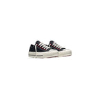 Black Fabric Platform Sneakers