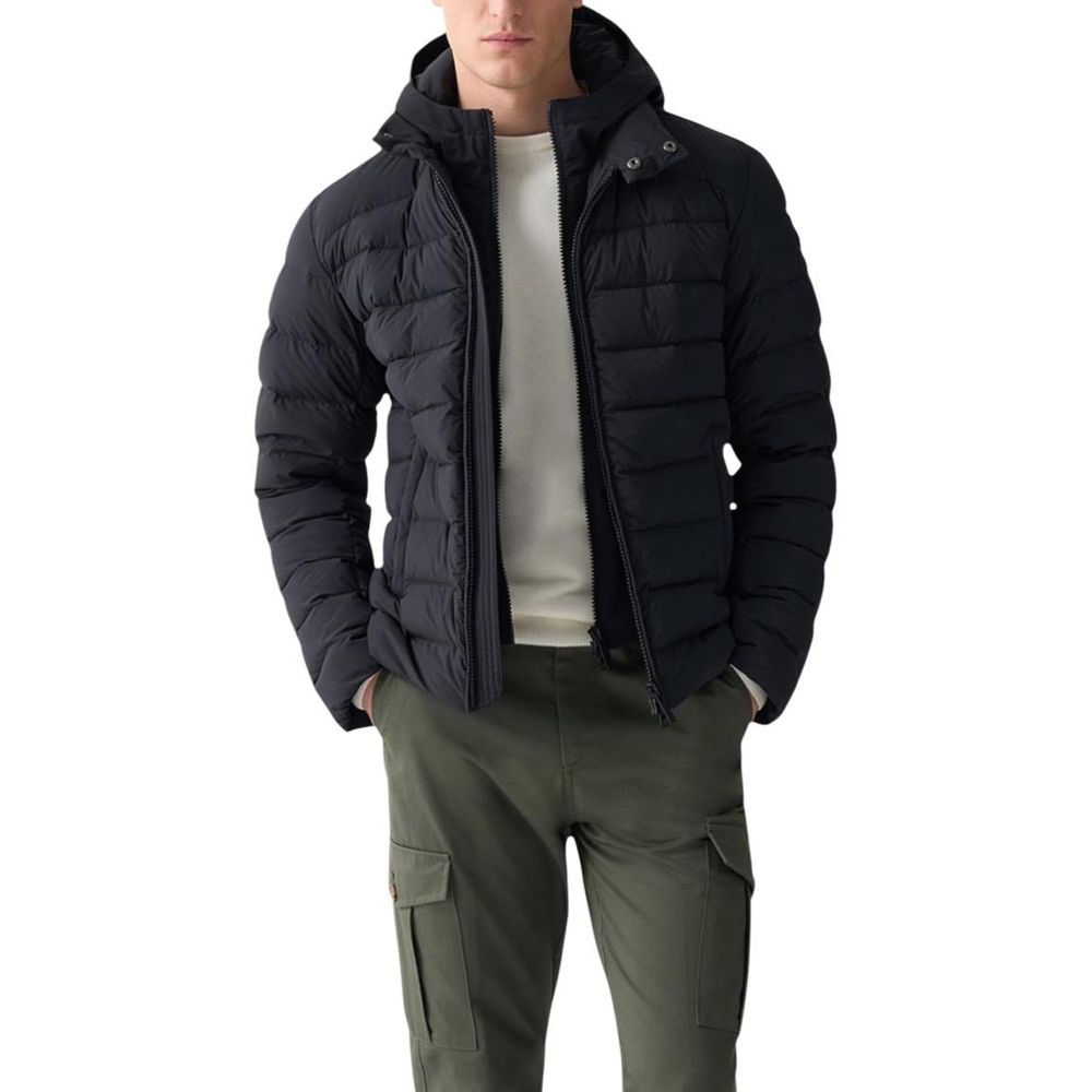 Black Polyamide Coat