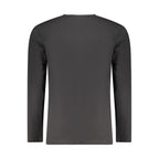 Black Cotton Men T-Shirt