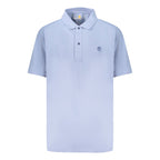 Azzurro Cotton Men Polo Shirt
