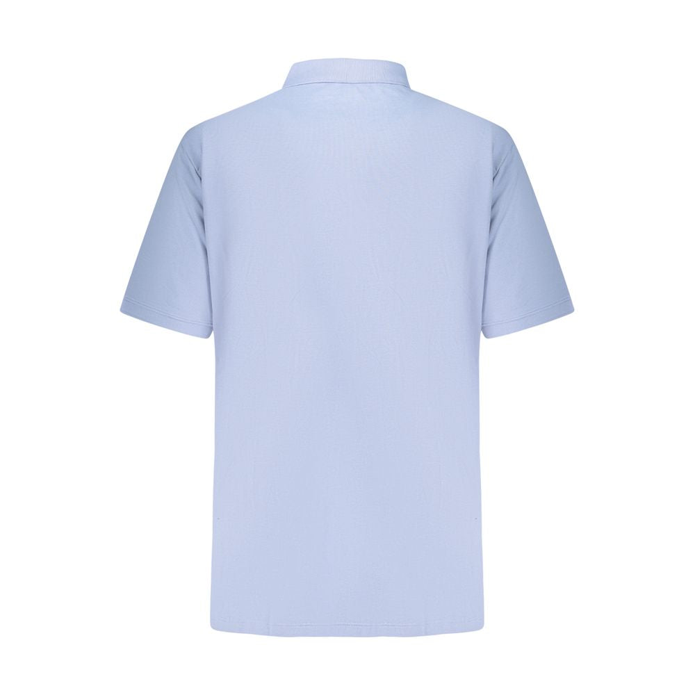 Azzurro Cotton Men Polo Shirt