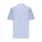 Azzurro Cotton Men Polo Shirt