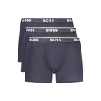Blue Cotton Men Boxer Short