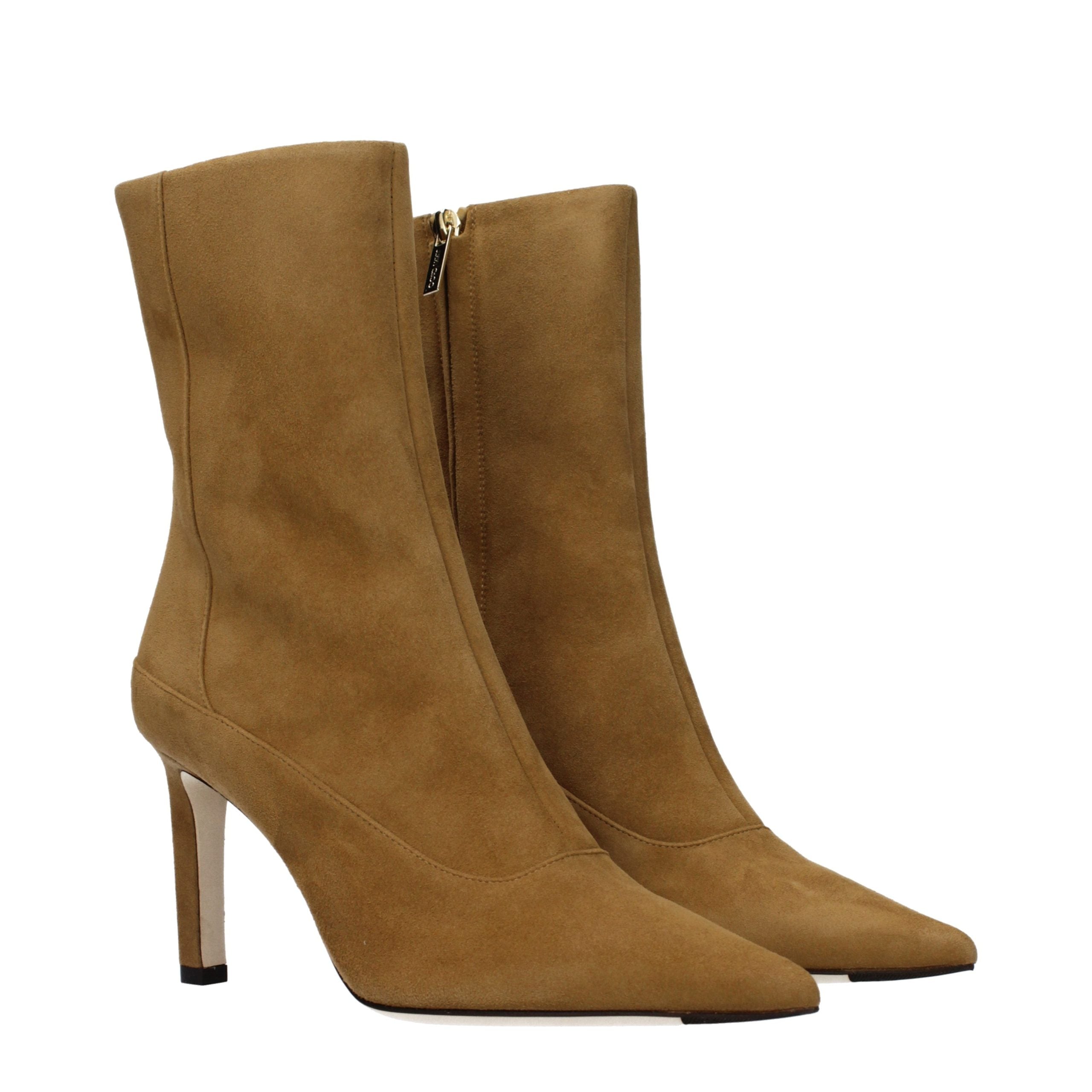 Brown Leather Ankle Boots