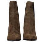 Brown Leather Ankle Boots