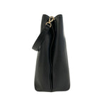 Black PU Women Shoulder Bag