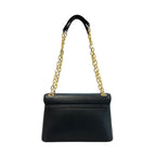 Black PU Women Crossbody Bag