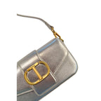 Silver PU Women Shoulder Bag
