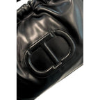 Black PU Women Shoulder Bag