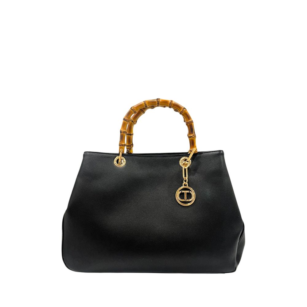 Black PU Women Handbag
