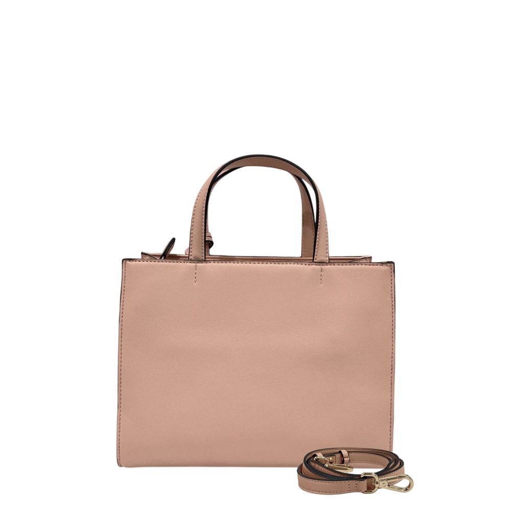 Pink PU Women Handbag