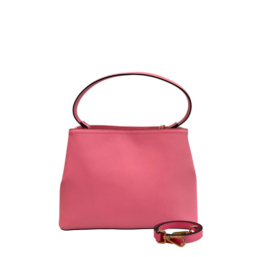 Pink PU Women Handbag