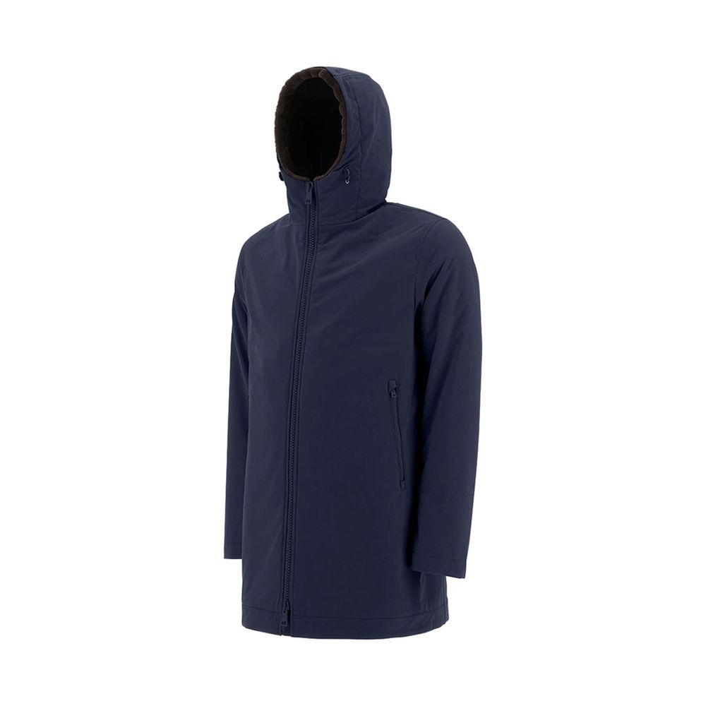 Blue Polyamide Coat