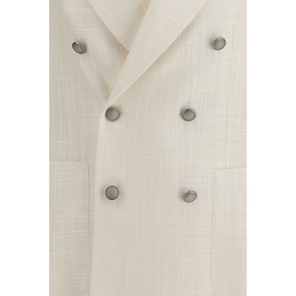 Beige Viscose Blazer