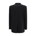 Black Triacetate Blazer