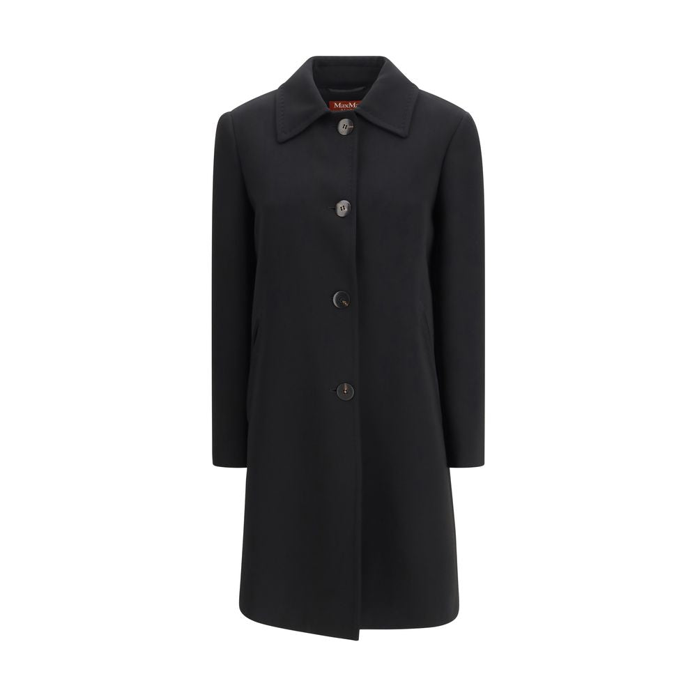 Black Triacetate Coat