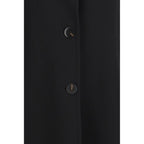 Black Triacetate Coat