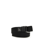 Black Nylon Regular Belt