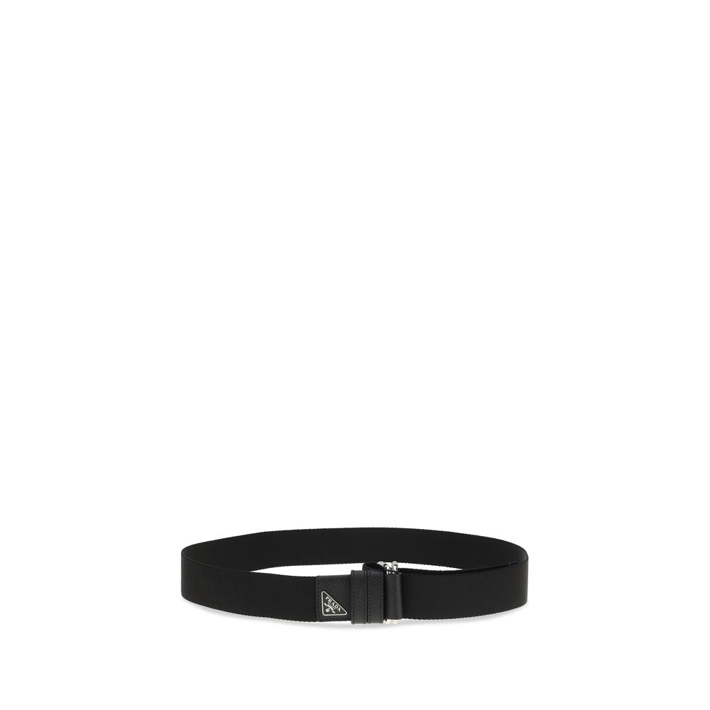 Black Nylon Regular Belt