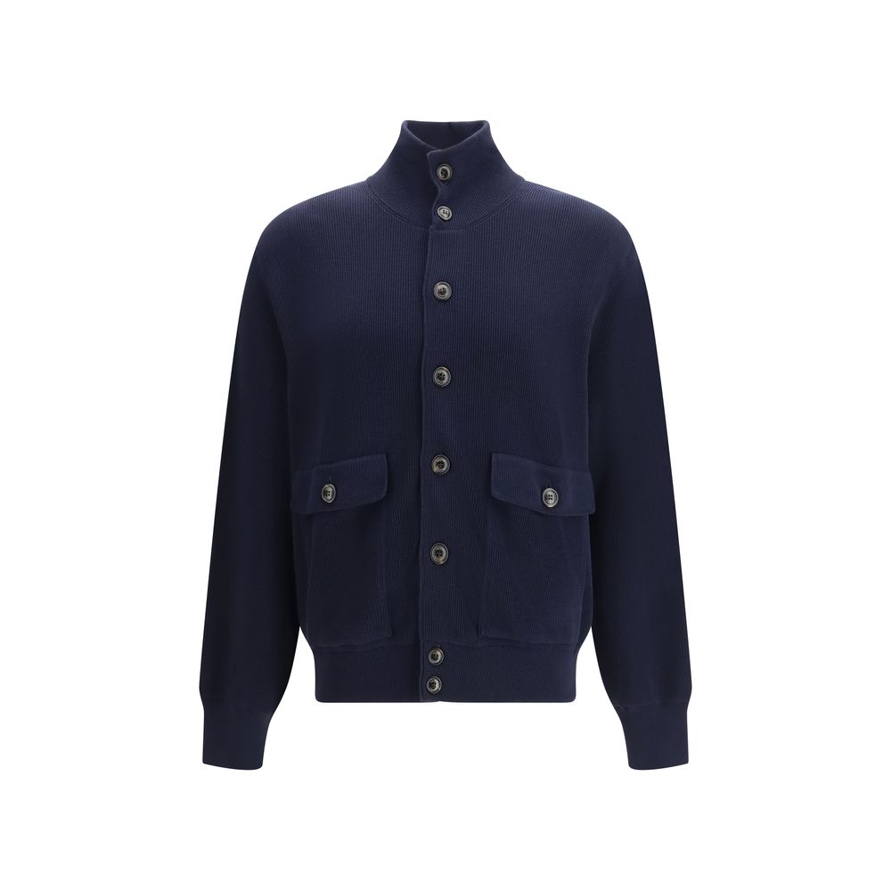 Blue Cotton Sweatshirt