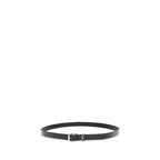 Black Cotton Regular Belt