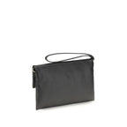 Black Calf Leather Bos Taurus Clutch Bag
