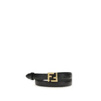 Black Calf Leather Bos Taurus Regular Belt