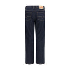 Black Cotton Slim Fit Jeans