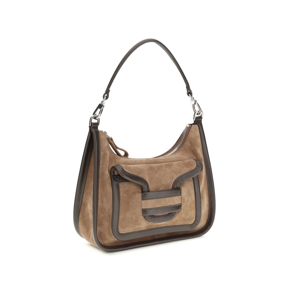Brown Calf Leather Bos Taurus Shoulder Bag