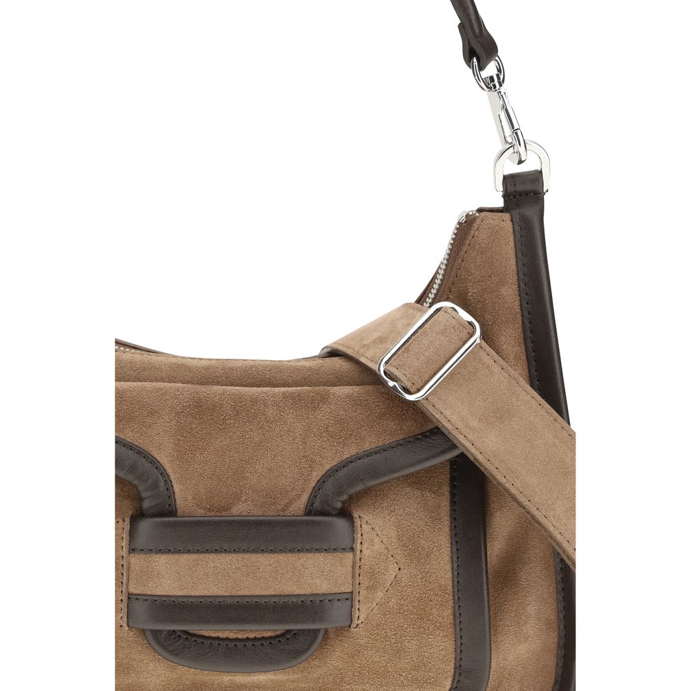 Brown Calf Leather Bos Taurus Shoulder Bag