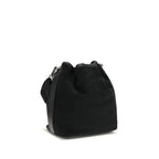 Black Calf Leather Bos Taurus Backet Bag