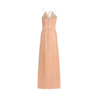 Multicolor Silk Casual Dress