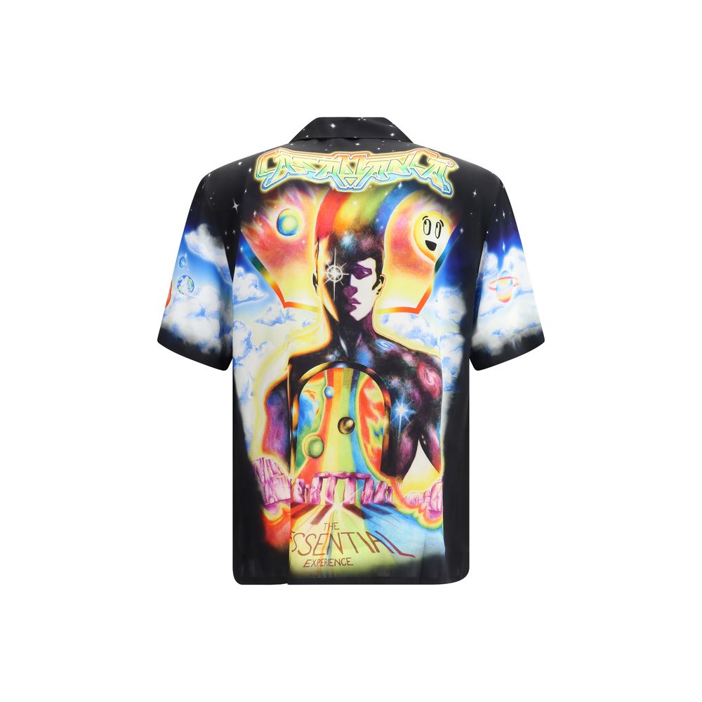 Multicolor Silk Pattern Shirt